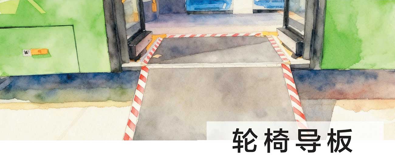 轮椅导板